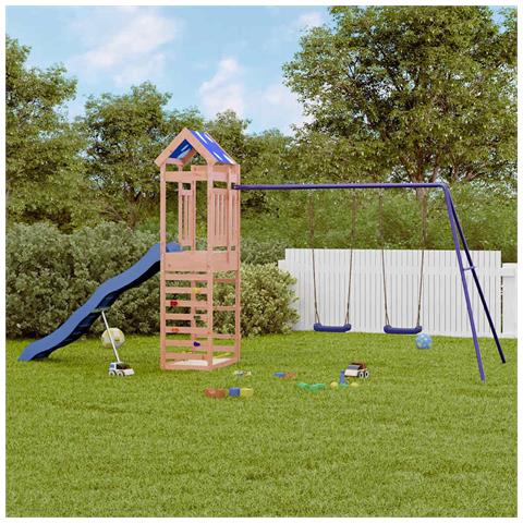 Set da Gioco da Esterno in Legno Massello di Douglas - Foto 2