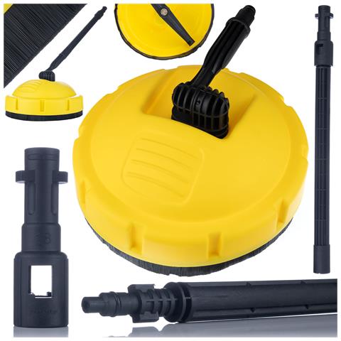 Spazzola T-racer Per Idropulitrici Compatibile Con Kärcher K2-k7, Black & Decker, Lavor, Vax, Bosch Aqt - Pulizia Efficiente E Rapida, Protezione Spruzzi - Foto 1