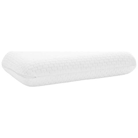 Cuscino da Letto Bianco 60 x 40 x 13 cm Schiuma Memory - Foto 1