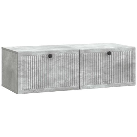 Mobile Porta TV da Muro Grigio Cemento 98 x 41 x 30 cm - Foto 1