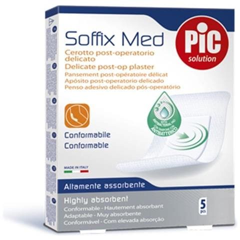 Cerotto in Strisce Pic Soffix Med 30 X10 cm S Sterile 10 X30 cm 1 Pezzo - Foto 1
