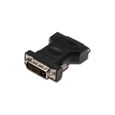 Adattatore DVI-D (24+1) Maschio / DVI-I (24+5) Femmina - Foto 2