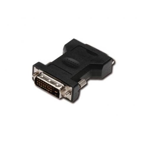 Adattatore DVI-D (24+1) Maschio / DVI-I (24+5) Femmina - Foto 1