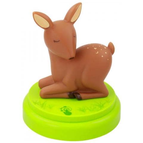 ANSMANN Luce LED cervo - Lampada notturna cerbiatto per bambini con Timer e sensore Touch - Lucina bimbi per comodino cameretta - Baby Light - Foto 1
