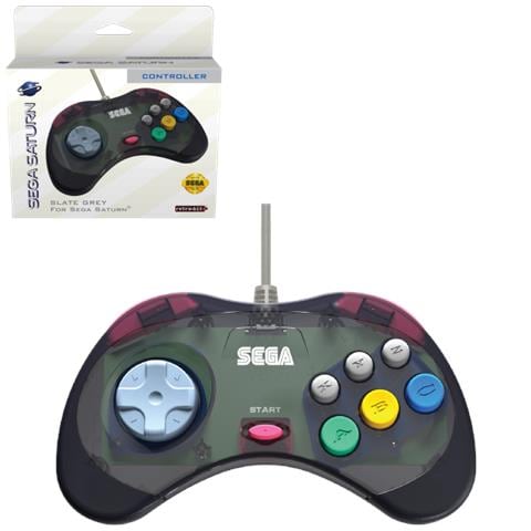 Retro-bit Sega Saturn Pad Grey - Foto 4