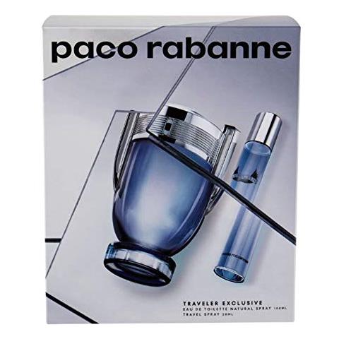 Invictus Paco Rabanne 100ml Edt + Edt 20ml Spray - Foto 1
