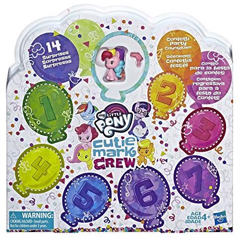 My Little Ornamenti Per My Little Pony Cutie Mark Crew Arcobaleno Mega Pack Figurine Collezionabili Multicolore E5323eu4 - Foto 1