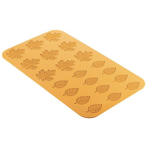 Bosco - Stampo In Silicone N. 21 Foglie 71x69 H 1.5 Mm - 60x37 H 1.5 - Foto 1