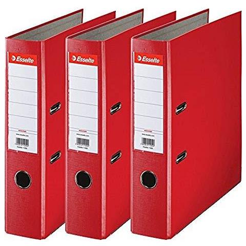 Esselte A4 A Leva File Rosso 3 File Delle Cartelle 624.292 - Foto 1