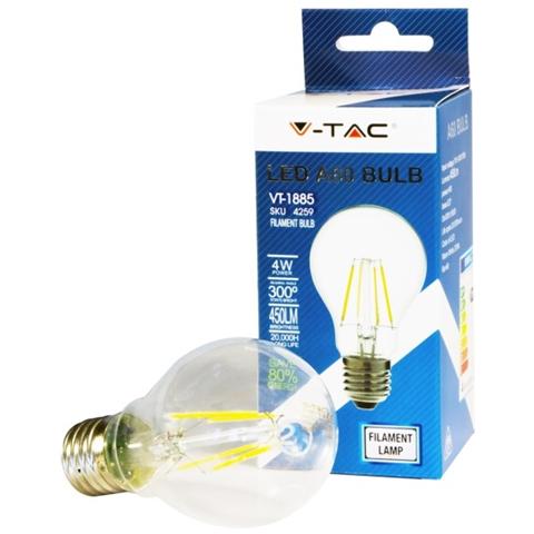 4259 Lampadina a Sfera con Filamenti a LED 230V E27 Potenza 4 W - Foto 2