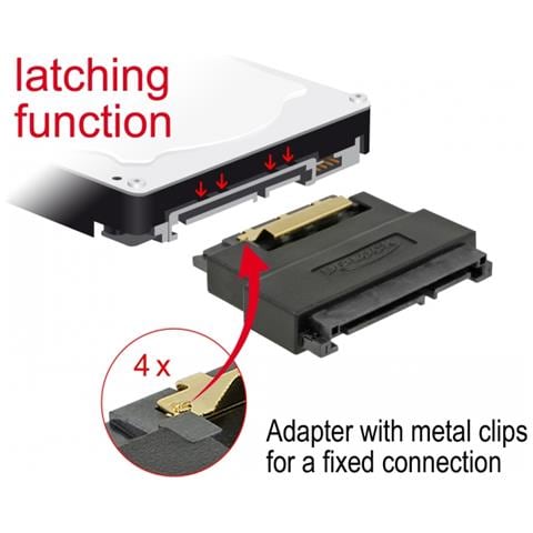 63945 cavo di interfaccia e adattatore SATA 22 pin - Foto 4