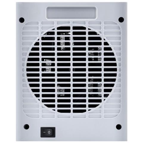 Kh 4 Riscaldatore Ambiente Elettrico Con Ventilatore Interno Argento, Bianco 1800 W - Foto 2
