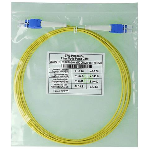 SFP8181BU1MK cavo InfiniBand e in fibra ottica 1 m LC Giallo - Foto 4