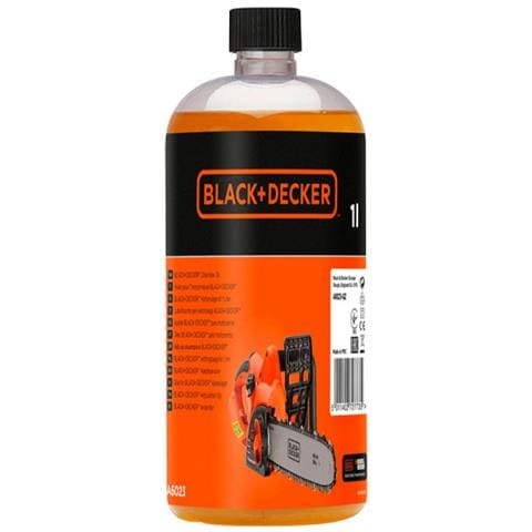 Black And Decker Organic Chain Saw Oil - 1 L - 84450 - Foto 1