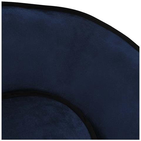 Divano Per Cani Blu 67x47x36 Cm In Peluche - Foto 8