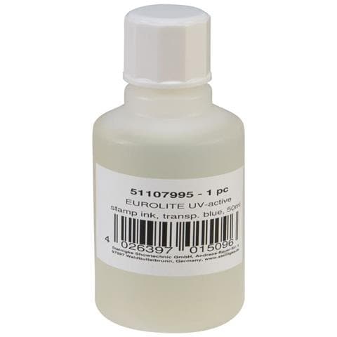 Uv-active Stamp Ink, Transparent Blue, 50ml - Foto 1
