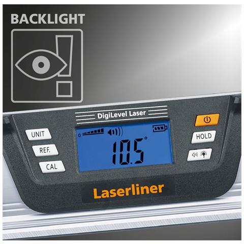 DigiLevel Laser G80 livella 0,8 m Grigio - Foto 2