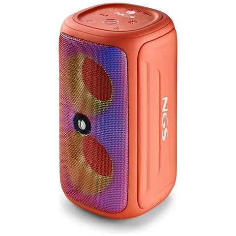 ROLLERBEAST Cassa Bluetooth Portatile Waterproof con Cavo USB Incluso, Rosa Corallo - Foto 1
