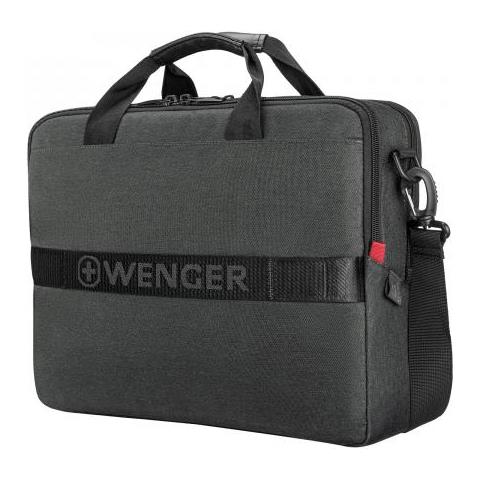 /swissgear Mx Eco Brief Borsa Per Notebook 40,6 Cm (16"") Valigetta Ventiquattrore Grigio - Foto 2