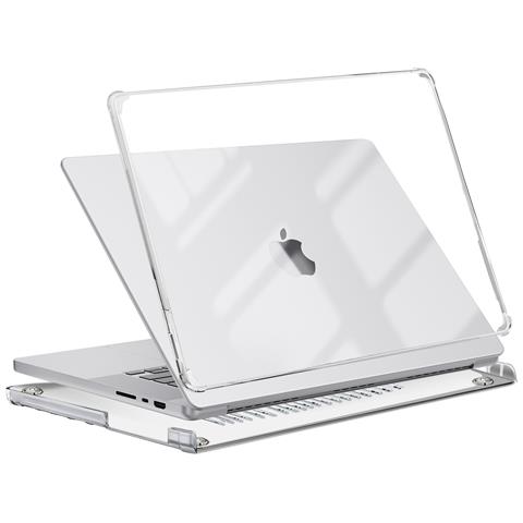Cover Completa Per Macbook Pro 14 2023, 2022 E 2021 Anti-urto, Trasparente - Foto 1