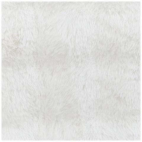 Coperta Salka Finta Pelliccia 200 X 220 Cm Bianco - Foto 2