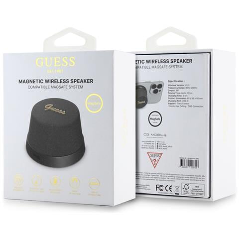 Speaker Bluetooth 5.3 3w Compatibile Magsafe Con Microfono Anti-rumore, Nero - Foto 3