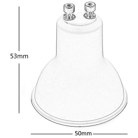 5 Faretti 6 Watt Faretto Led Luce Naturale Lampadina Gu10 X Lampadario Applique - Foto 5