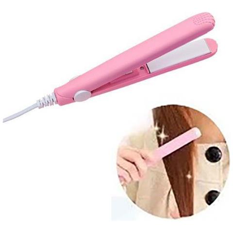 Mini Piastra Capelli Lisci Ceramica Portatile Da Viaggio Contenitore Sn-228 - Foto 1