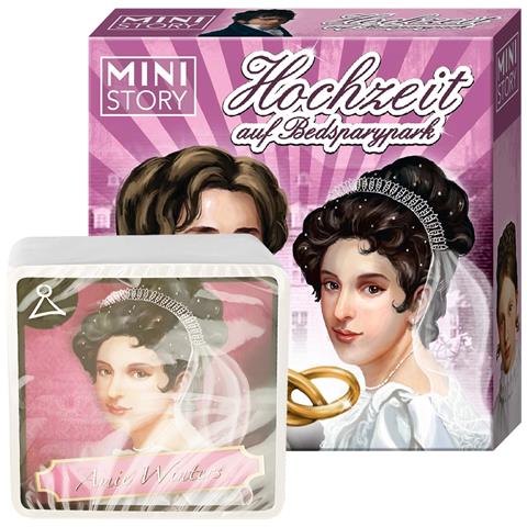 Gioco Di Carte Tema Matrimonio Mini Story, Multicolore - Foto 1