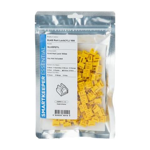 Nl03p2yl Clip Sicura Bloccaporte Rj-45 Giallo 1 Pz - Foto 1