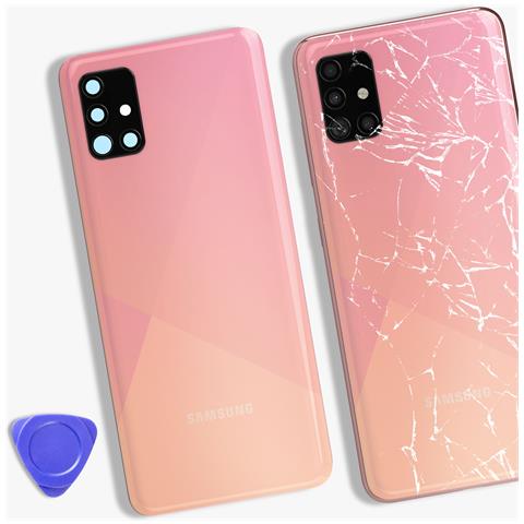 Copribatteria Galaxy A51 Originale Service Pack, Rosa - Foto 4