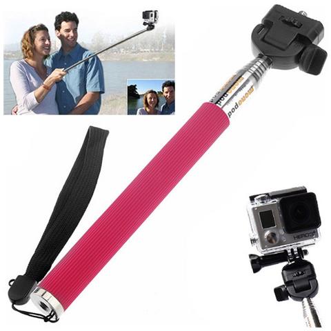 Asta Selfie Estensibile St-55 Per Action Cam Pink Per Gopro Hd Hero - Nilox - Trevi - Foto 2