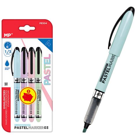 Marcatore Pastel 4 Uds. Pack Risparmio - Foto 1