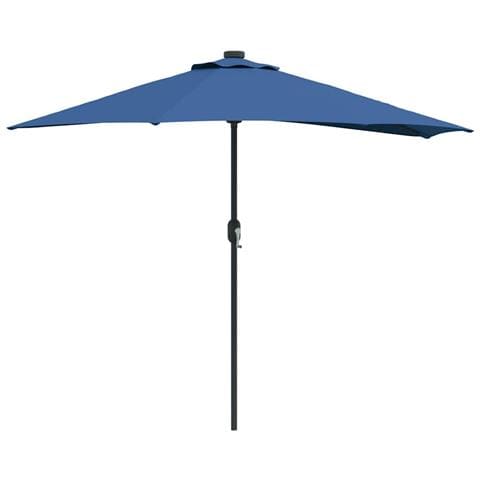 Ombrello da giardino Azzurro 294 x 150 x 224 cm Tessuto - Foto 1
