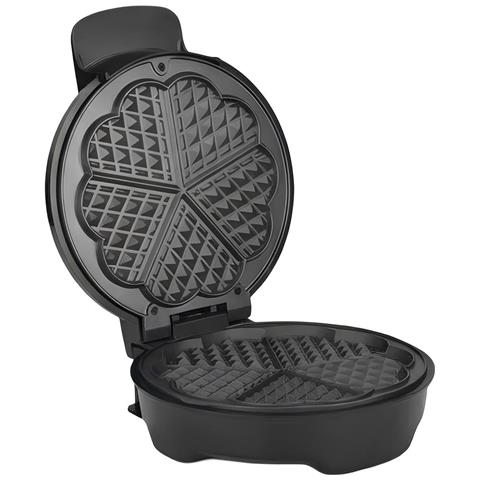 Macchina Per Cialde Elettrica 1000 W Con Doppia Piastra A Forma Di Cuore Antiaderente - Foto 1