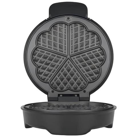 Macchina Per Cialde Elettrica 1000 W Con Doppia Piastra A Forma Di Cuore Antiaderente - Foto 4