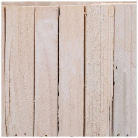 Set Di 2 Cestini Rotondi In Legno Marrone - Foto 7