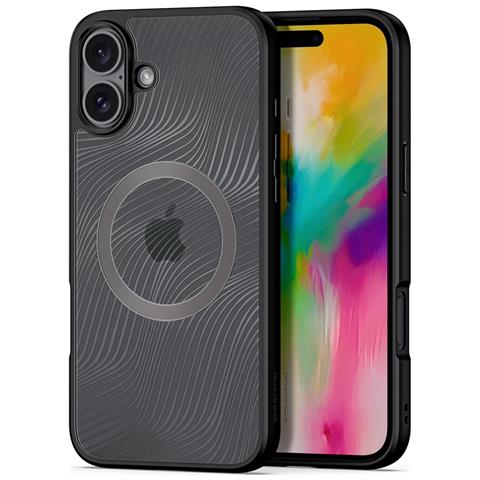 Cover per iPhone 16 - Nero, MagSafe - Foto 1