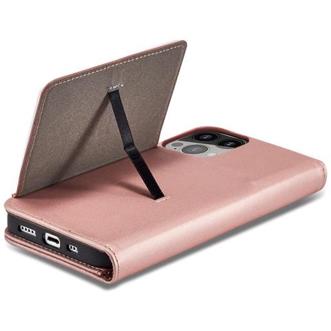 Custodia Magnetica Per Samsung Galaxy S23+ Con Copertura Pieghevole Per Portafoglio, Colore Rosa. - Foto 7
