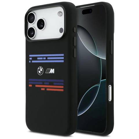 Custodia Iphone 17 Pro Max In Silicone Nera Magsafe Bmw - Foto 2