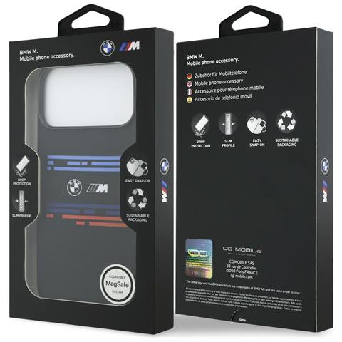 Custodia Iphone 17 Pro Max In Silicone Nera Magsafe Bmw - Foto 7