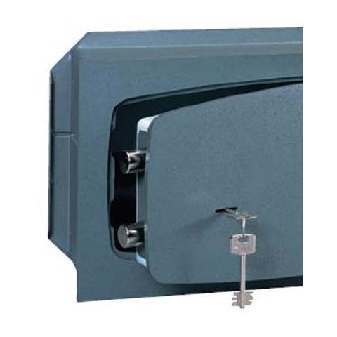 Cassaforte Cisa a chiave con 2 catenacci mm 420x300x195 - Foto 2