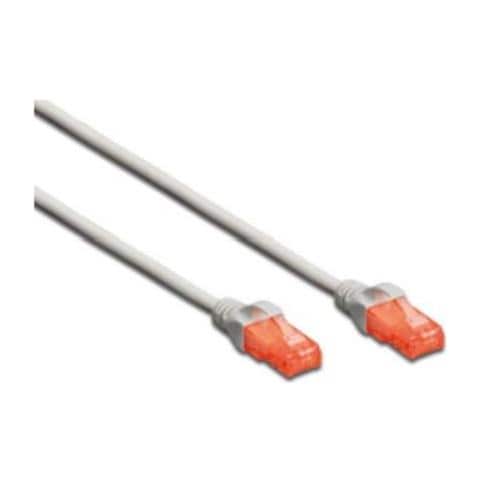 CAVO RETE CAT. 6-UTP GRIGIO NON SCHERMATO 3MT DK1614030 / DK1617-030 in rame - Foto 2