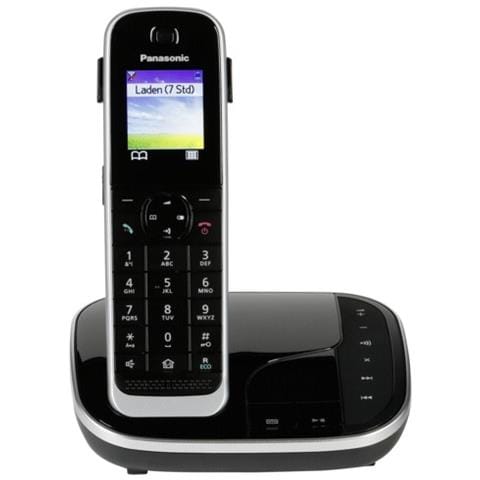 Cordless Nero 1.8" Dect con Segreteria - Europa - Foto 2