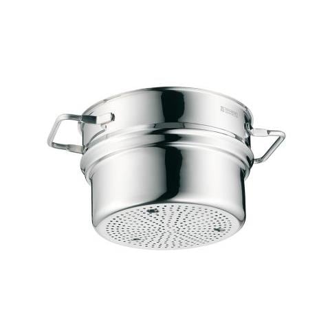 Cestello Cuocipasta per cottura a vapore in acciaio Inox Cromargan 20 cm - Foto 1