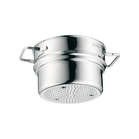 Cestello Cuocipasta per cottura a vapore in acciaio Inox Cromargan 20 cm - Foto 2