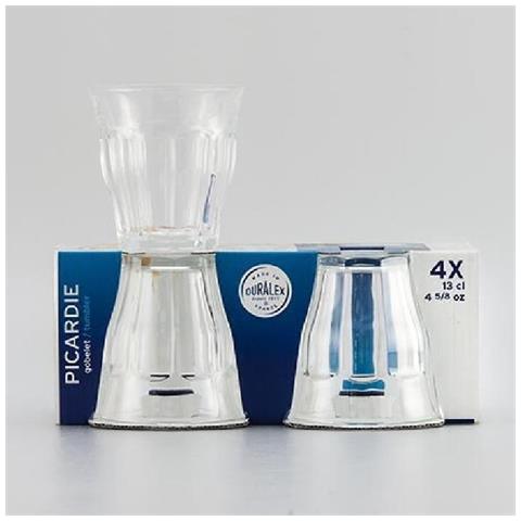 Set 12 Confezioni 4 Bicchieri In Vetro Picardie 7bis Cl13 - Foto 2