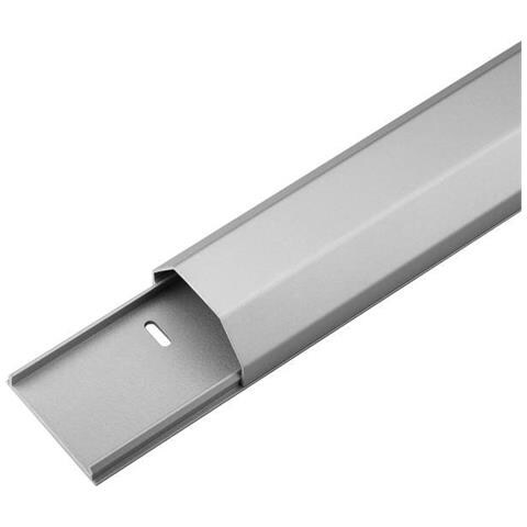 Canalina Passacavi Canale Flessibile (l X L X A) 1100 X 50 X 26 Mm 1 Pz. Argento - Foto 1