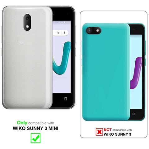 Custodia Compatibile Con Wiko Sunny 3 Mini In Rosso Mela - Coperchio Protettiva Con Chiusura Magnetica, Funzione Stand E Tasca Per Le Carte - Foto 11