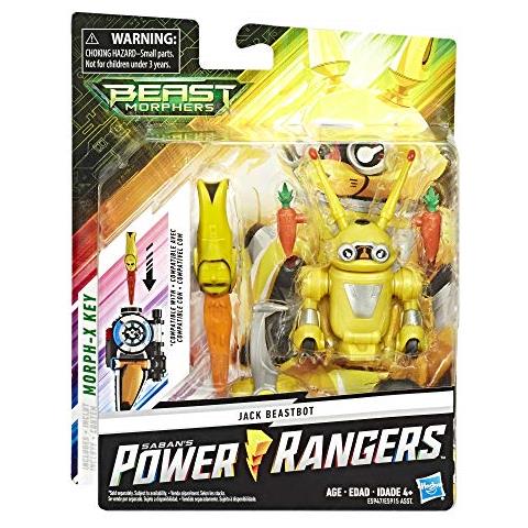 Power Rangers Bestia Morphers Jax Beastbot Action Figure Giocattolo Ispirato Al Power Rangers Tv Show - Foto 1